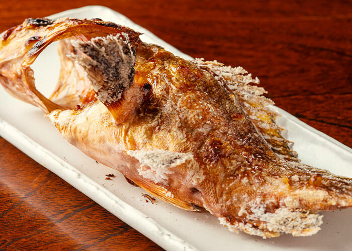 鮮魚の塩焼き